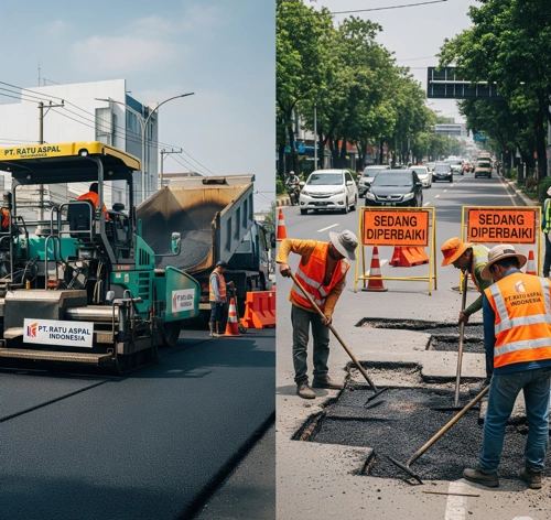 Jasa Overlay Perbaikan Jalan Rusak di Bekasi