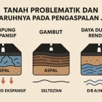 tanah problematik dan pengaruhnya pada pengaspalan
