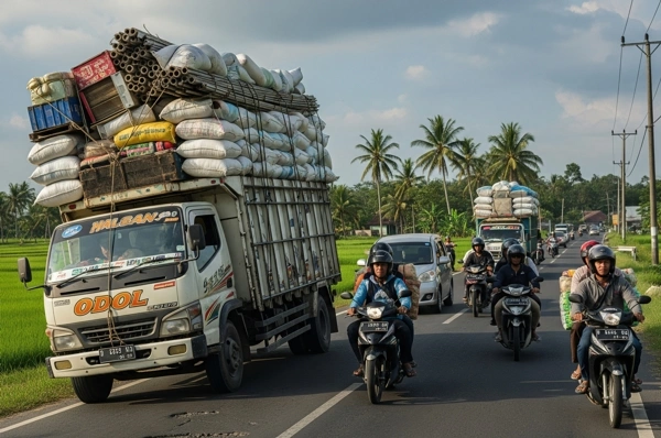dampak muatan ODOL
